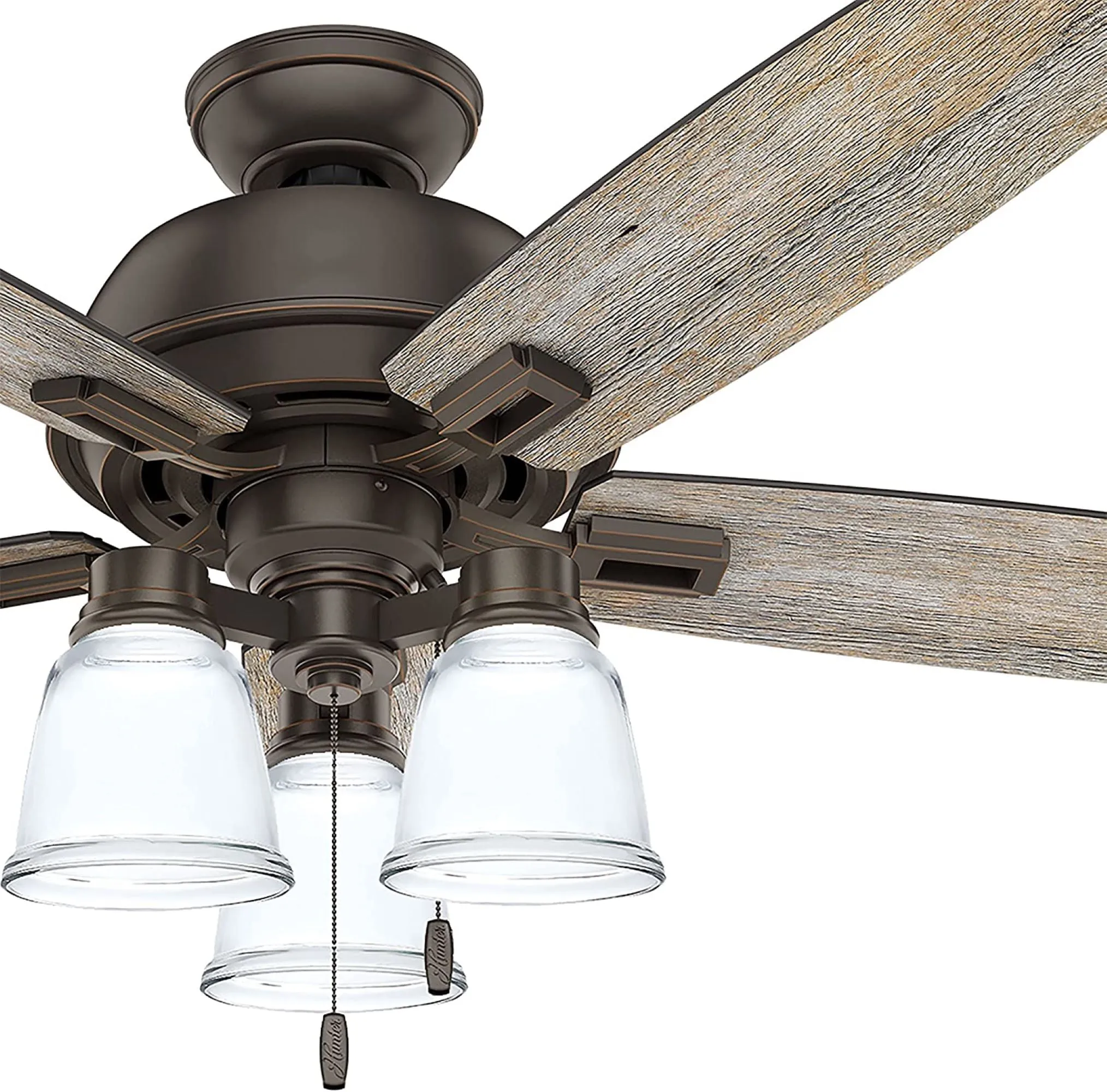 # 23127-4 Contemporary Clear Ceiling Fan Replacement Glass Shade.2-1/8"Fitter,4-5/8"Diameter x 4-1/2"Height.4 Pack