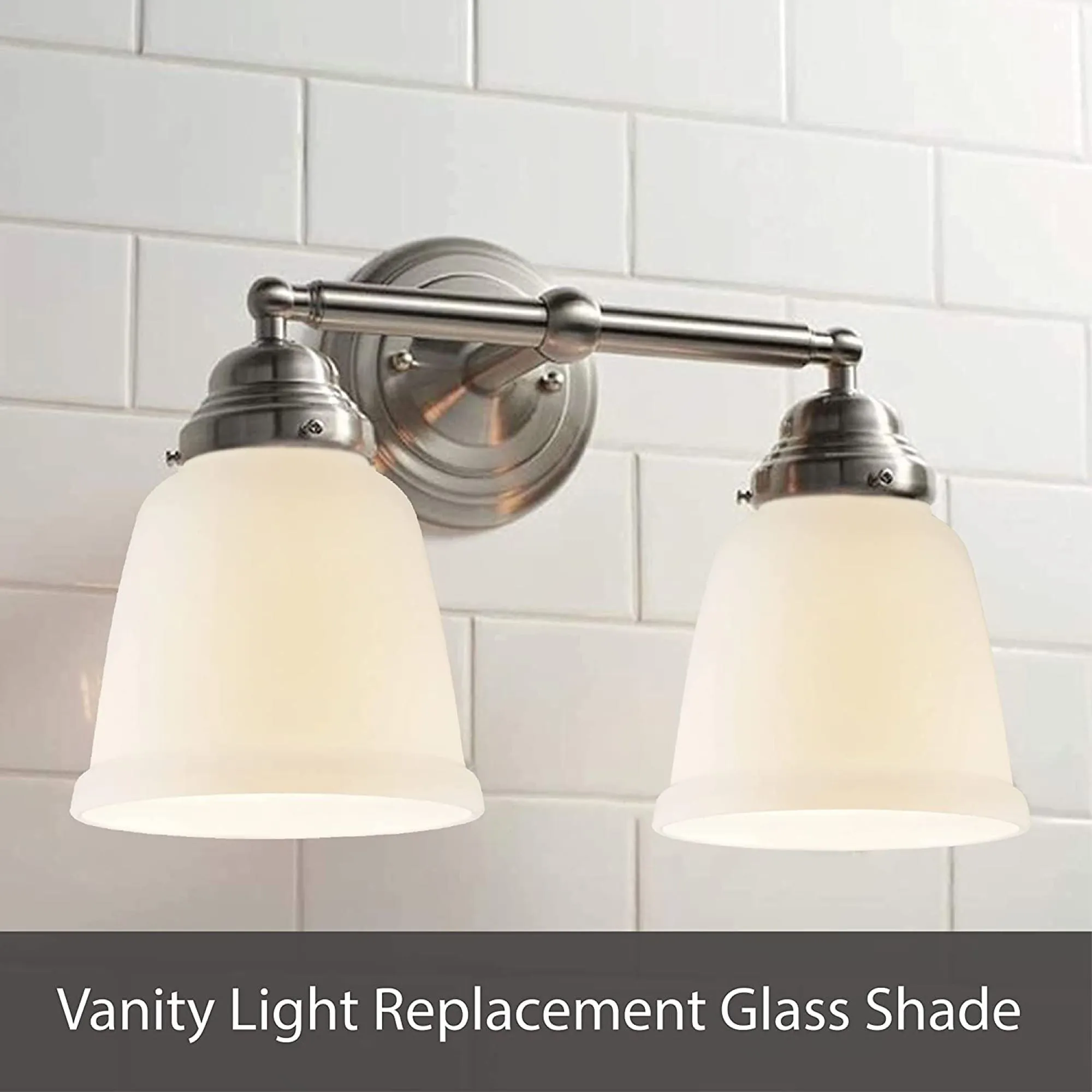 # 23127-4 Contemporary Clear Ceiling Fan Replacement Glass Shade.2-1/8"Fitter,4-5/8"Diameter x 4-1/2"Height.4 Pack
