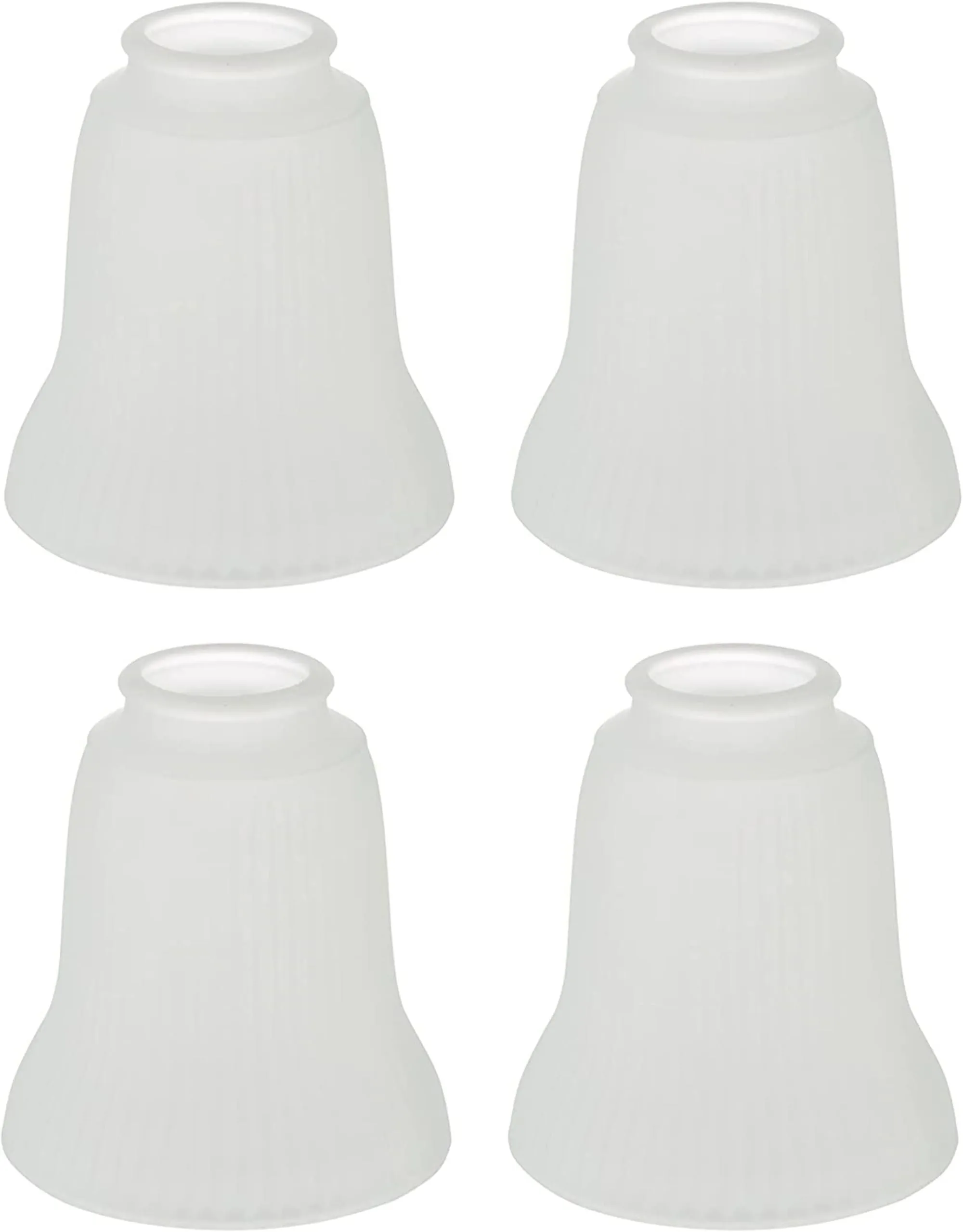 # 23162-4 Transitional Frosted Ceiling Fan Replacement Glass Shade.2-1/8"Fitter,4-1/2"Diameter x 5"Height.4 Pack
