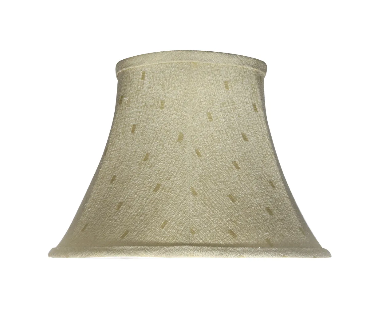 # 70100-21 One-Light Plug-In Swag Pendant Light Conversion Kit with Transitional Bell Fabric Lamp Shade, Camel, 13" width