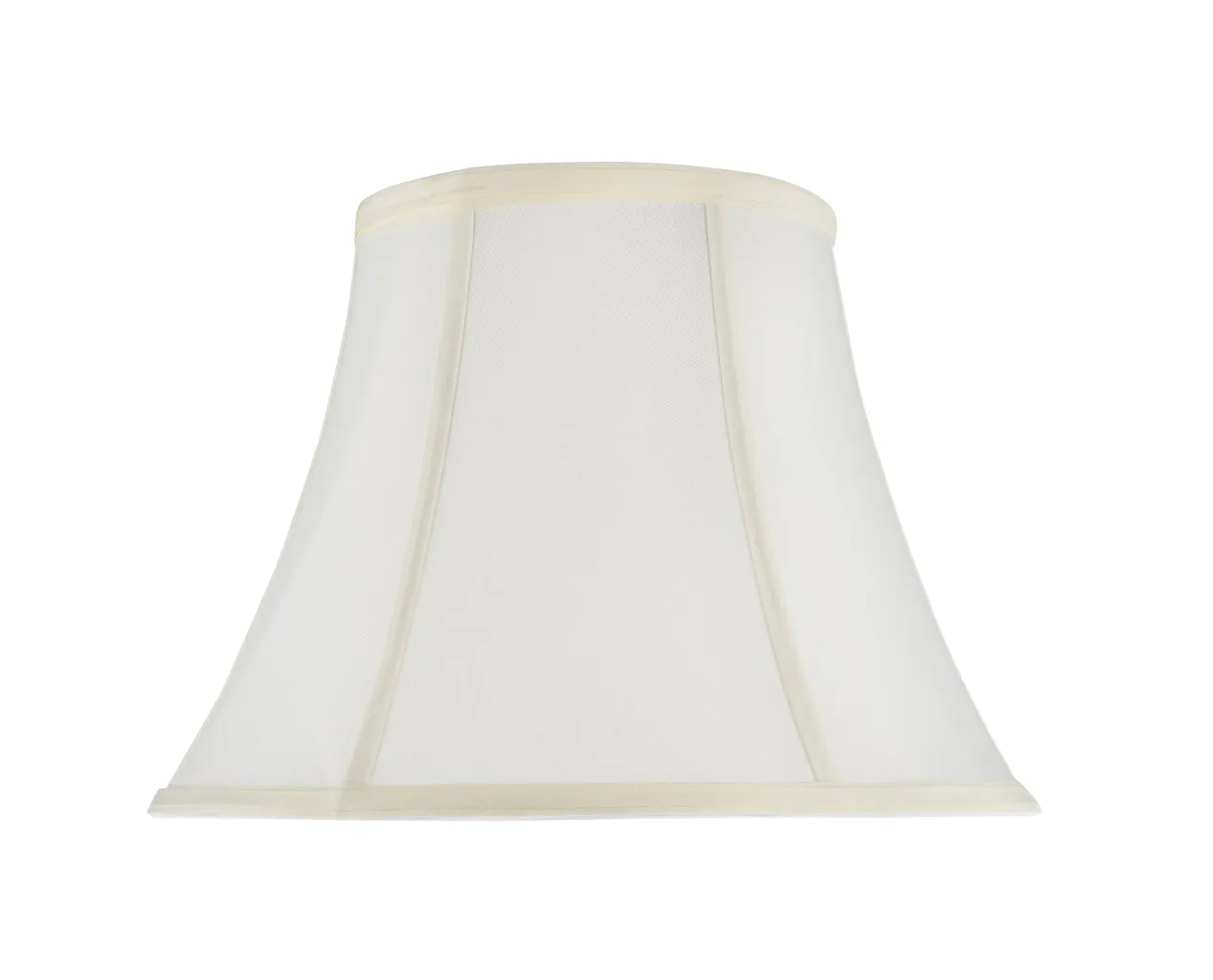 # 70216-21 One-Light Plug-In Swag Pendant Light Conversion Kit with Transitional Bell Fabric Lamp Shade, Off White, 13" width