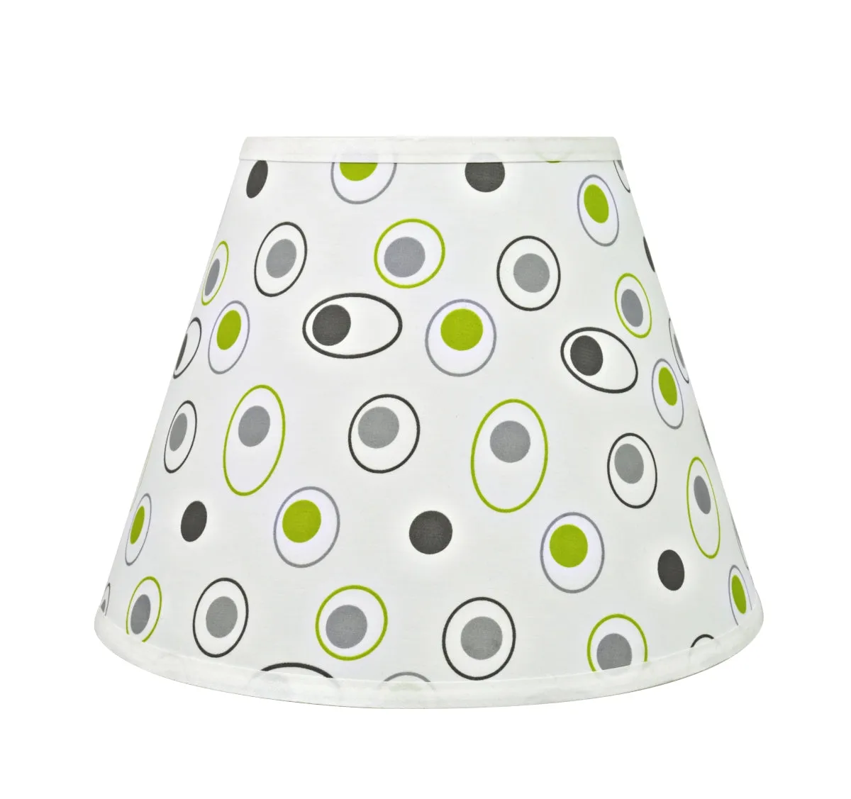 # 72189-21 One-Light Plug-In Swag Pendant Light Conversion Kit with Transitional Hardback Empire Fabric Lamp Shade, Off White, 13" width