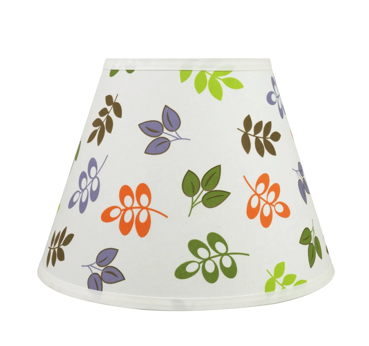 # 72190-21 One-Light Plug-In Swag Pendant Light Conversion Kit with Transitional Hardback Empire Fabric Lamp Shade, Off White, 13" width