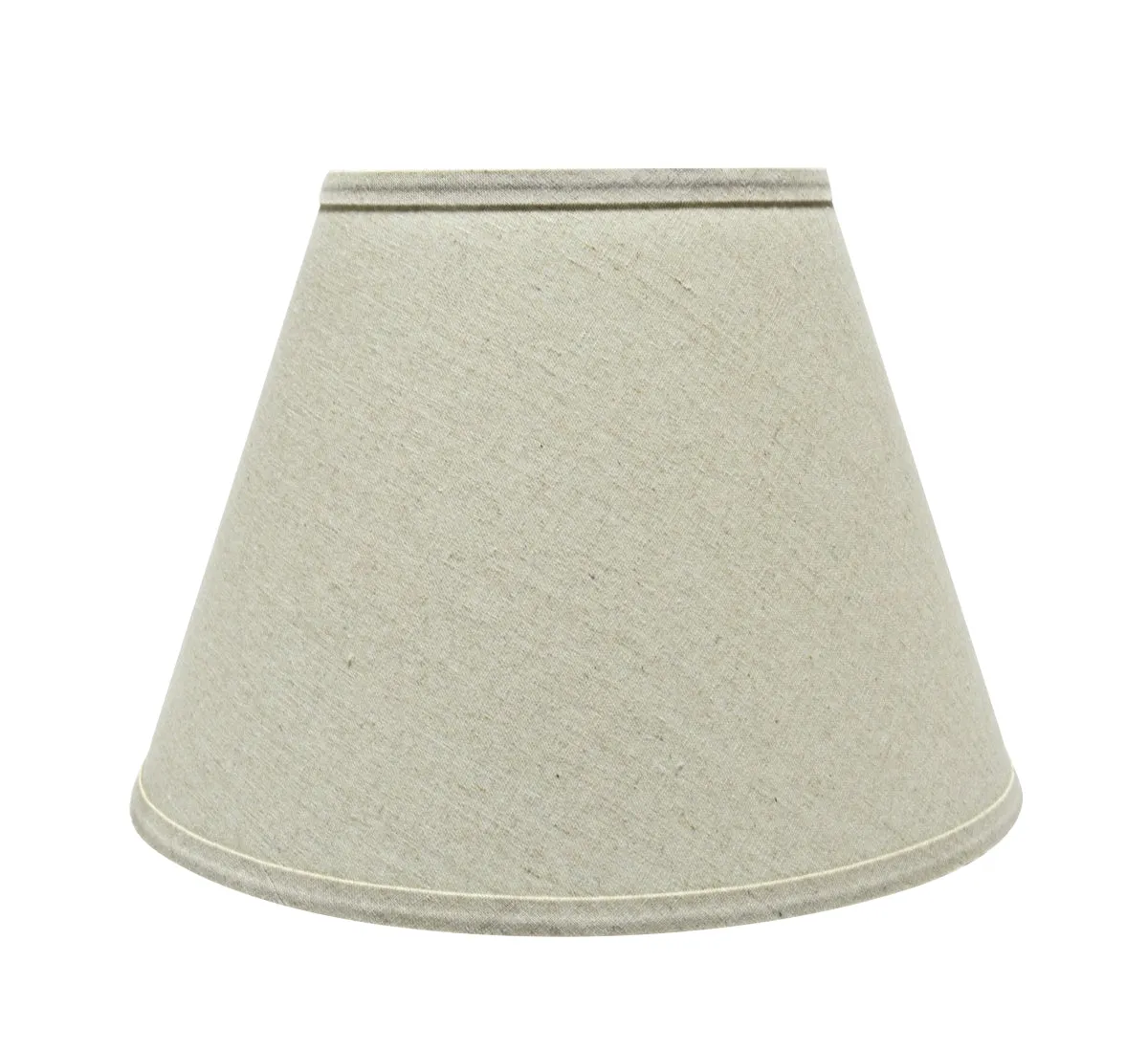 # 72681-21 One-Light Plug-In Swag Pendant Light Conversion Kit with Transitional Hardback Empire Fabric Lamp Shade, Light Grey, 13" width