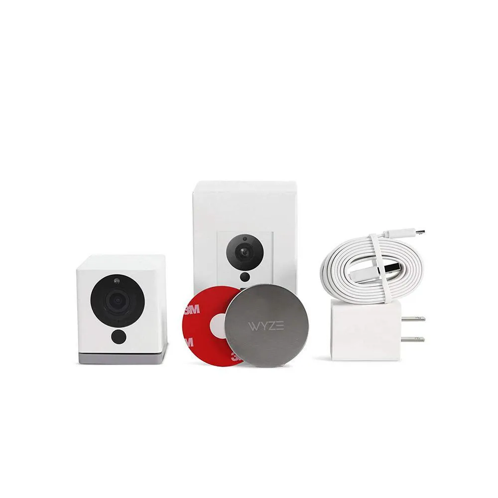 1080p WyzeCam HD Wi-Fi Indoor Smart Home Camera, Night Vision, 2-Way Mic, Alexa Ready, Free 14 Day Cloud Drive