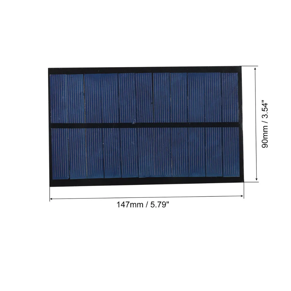 10cm line pet  Solar Pannel 147X90 5.5V 240mA for educational Kits