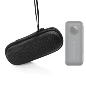 2 PCS Sports Panoramic Camera Camera Protective Bag for Insta360 ONE X, Size: 14cm x 6cm x 5.5cm(Black)