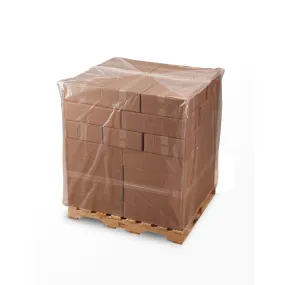 36" x 28" x 60" x 2 mil Clear Eco-Manufactured Plastic Pallet Top Covers (Roll of 130)
