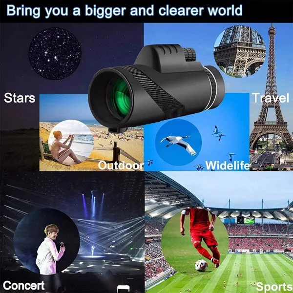 40X60 Monocular High Power Monocular Scope