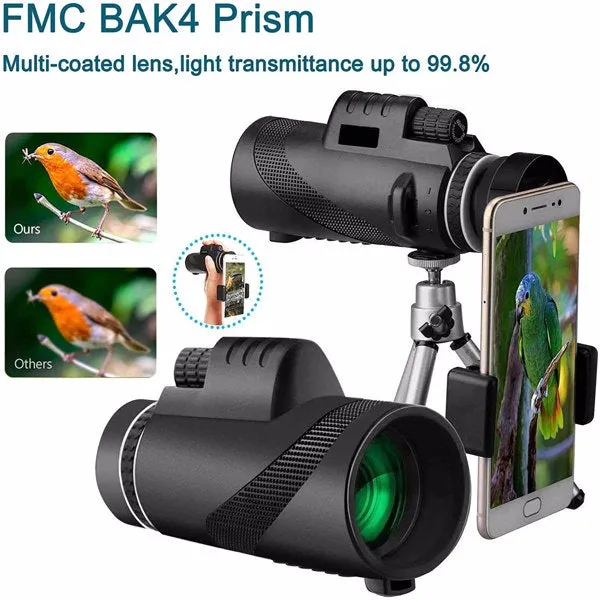 40X60 Monocular High Power Monocular Scope