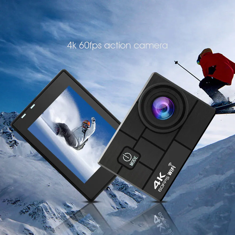 4K Resolution Wi-Fi Enabled HD Action Sports Action Camera