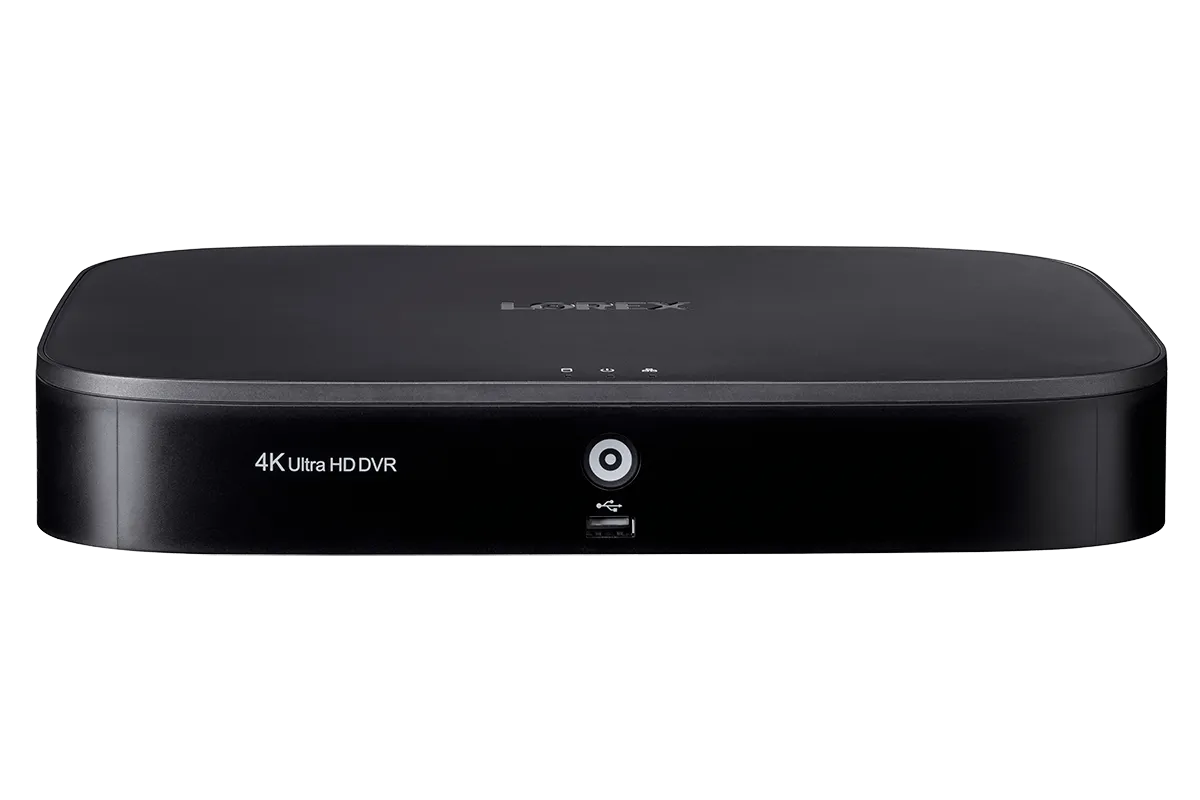 4K Ultra HD Security System with 4K (8MP) Active Deterrence Cameras featuring Advanced Person/Vehicle Detection