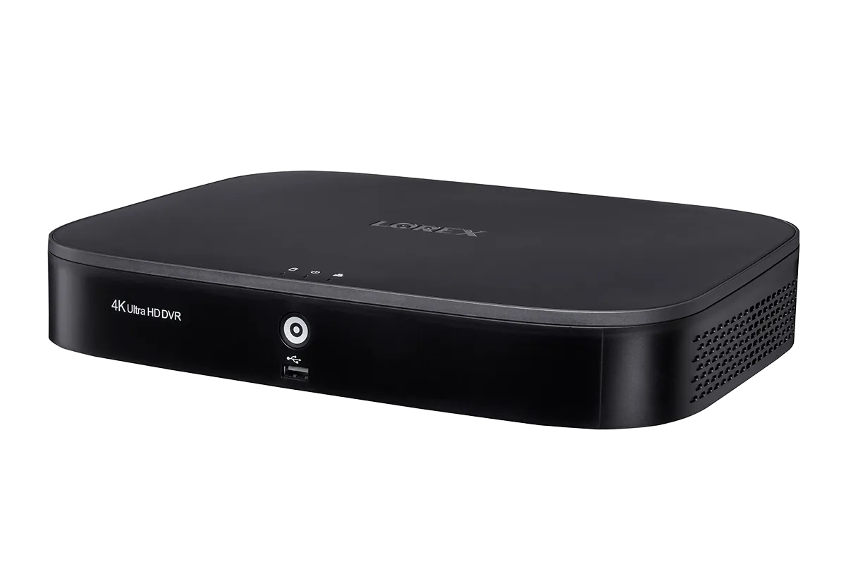 4K Ultra HD Security System with 4K (8MP) Active Deterrence Cameras featuring Advanced Person/Vehicle Detection