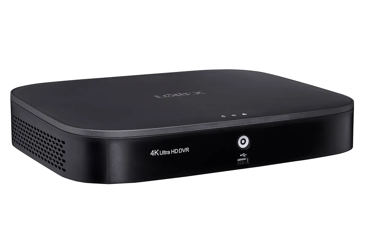 4K Ultra HD Security System with 4K (8MP) Active Deterrence Cameras featuring Advanced Person/Vehicle Detection