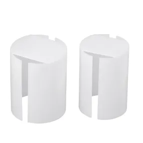 A49 - 34 Series Tripod Tube Guides White Caps