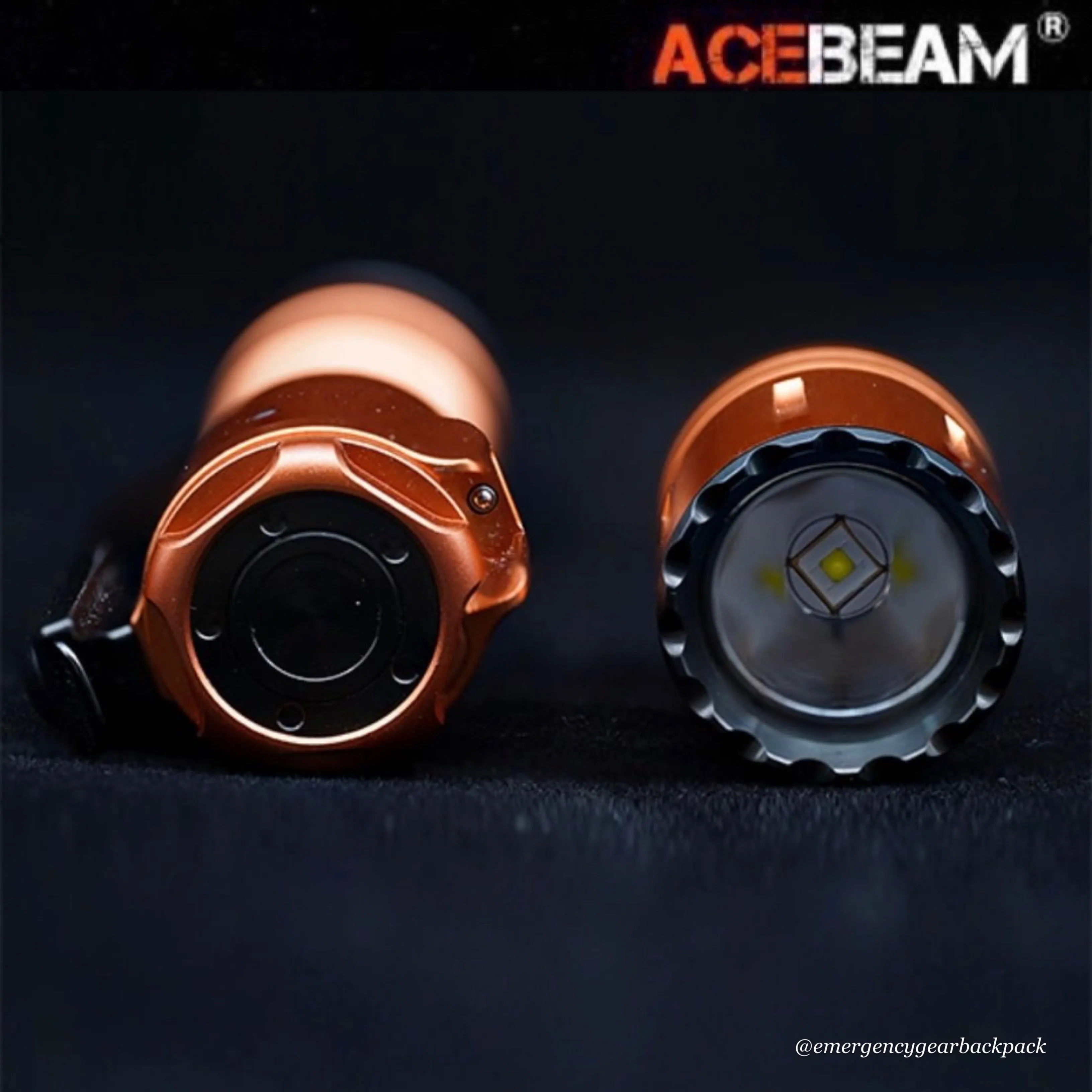 ACEBEAM P15 1700LMS 330M EDC Tactical Flashlight