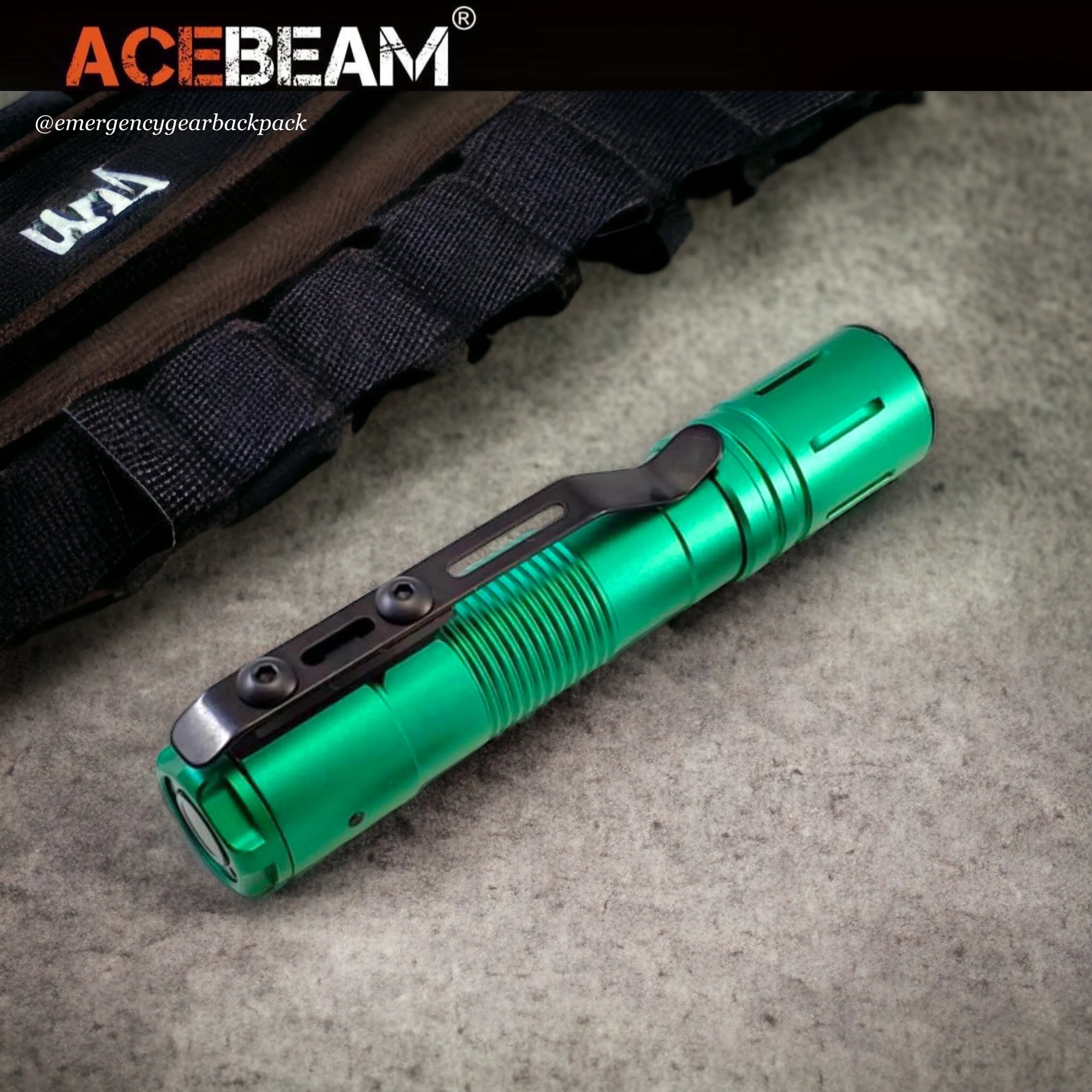 ACEBEAM P15 1700LMS 330M EDC Tactical Flashlight