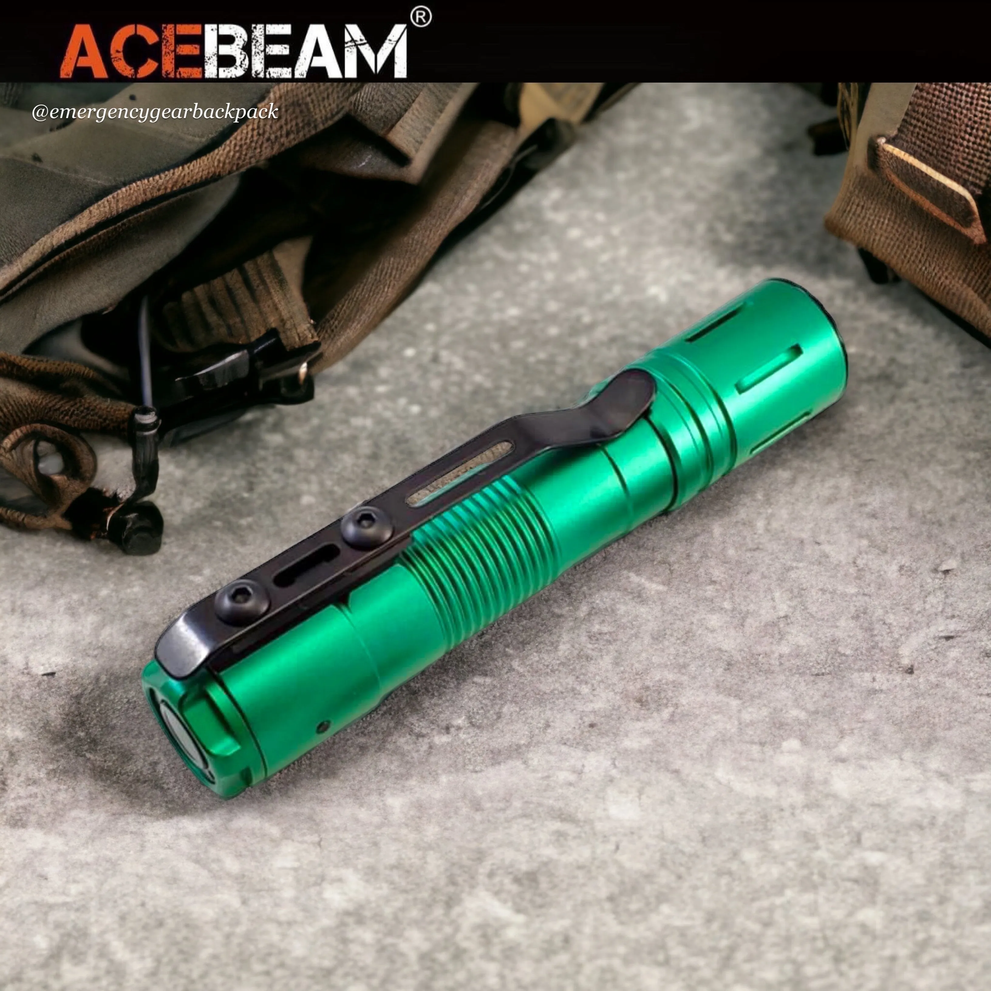 ACEBEAM P15 1700LMS 330M EDC Tactical Flashlight