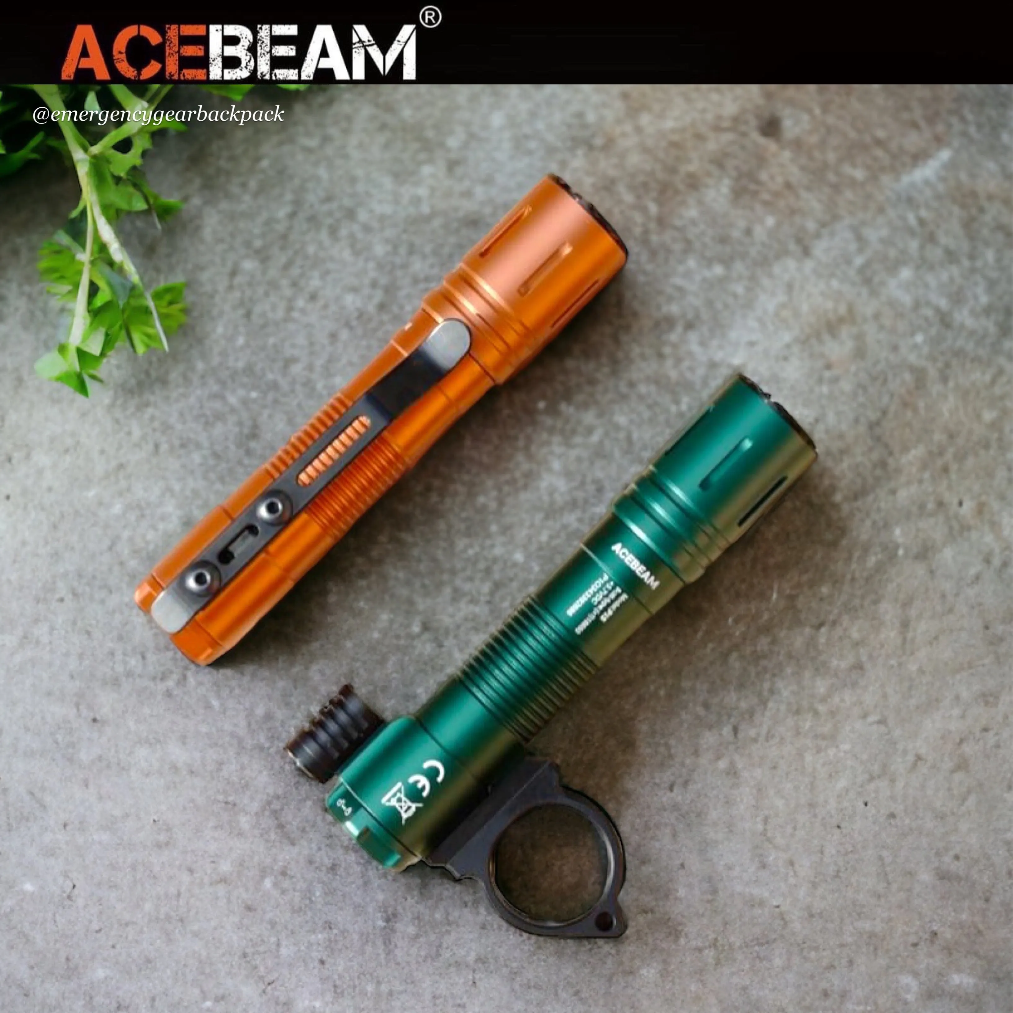 ACEBEAM P15 1700LMS 330M EDC Tactical Flashlight