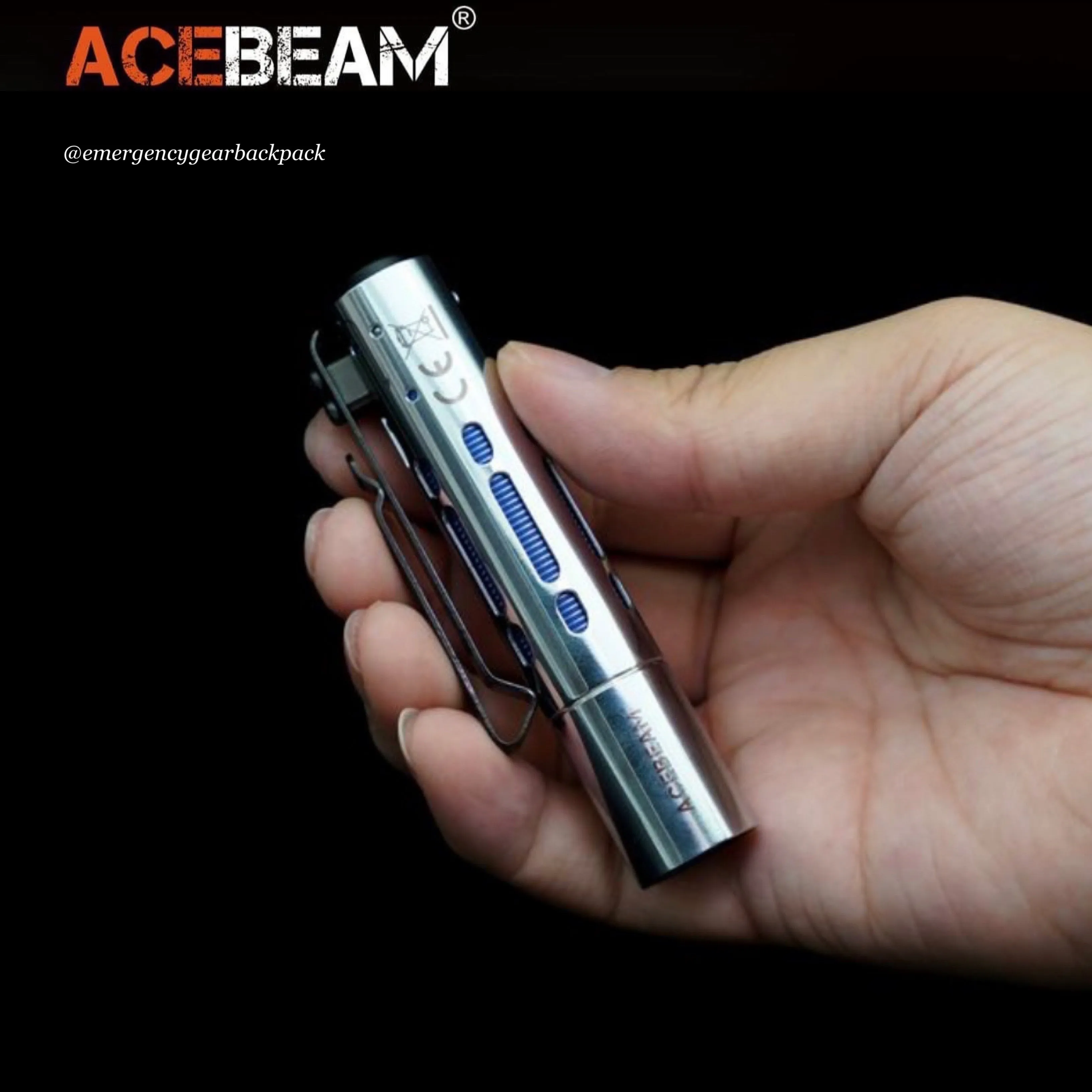 ACEBEAM Rider RX Fidget EDC Flashlight