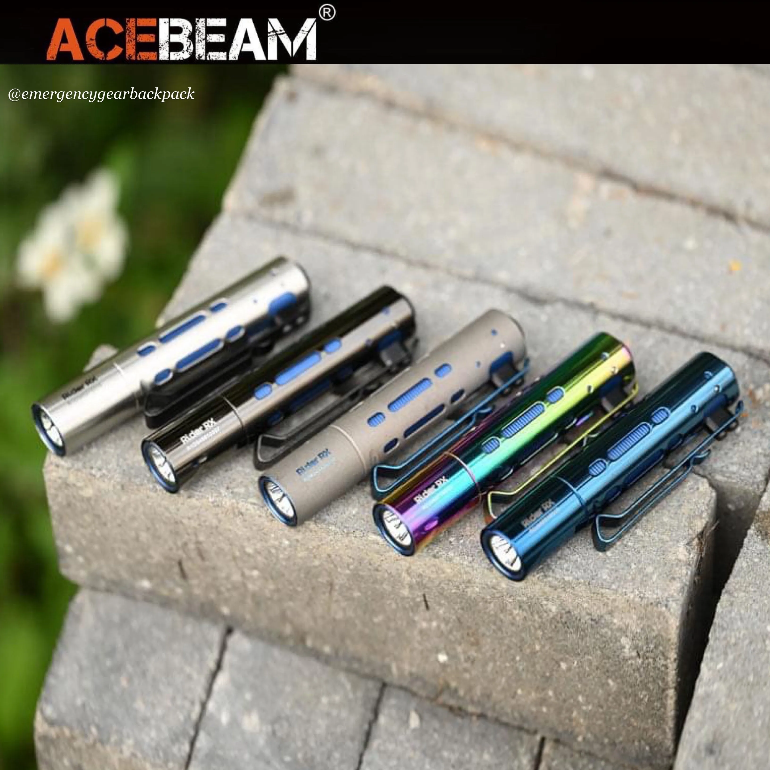 ACEBEAM Rider RX Fidget EDC Flashlight