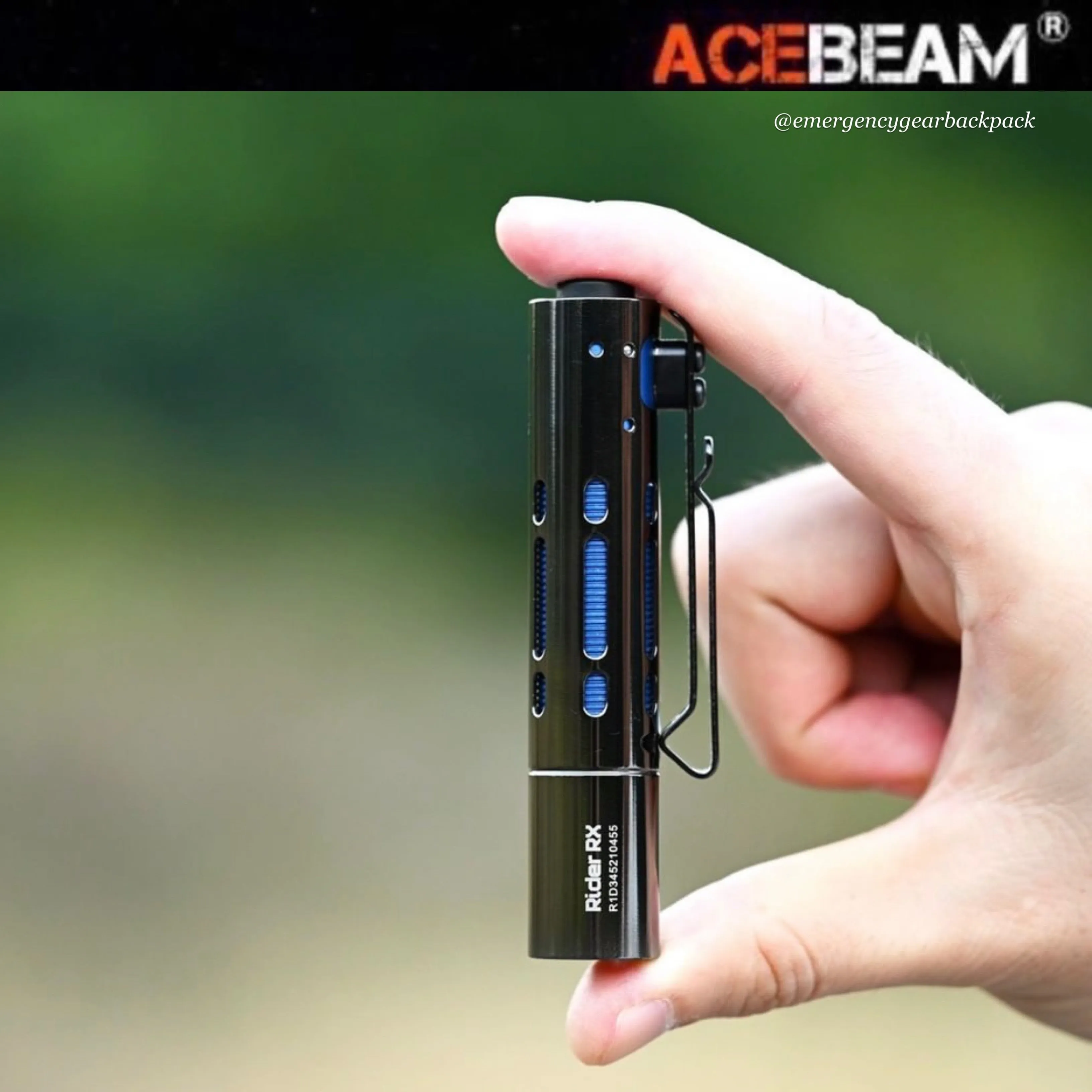 ACEBEAM Rider RX Fidget EDC Flashlight