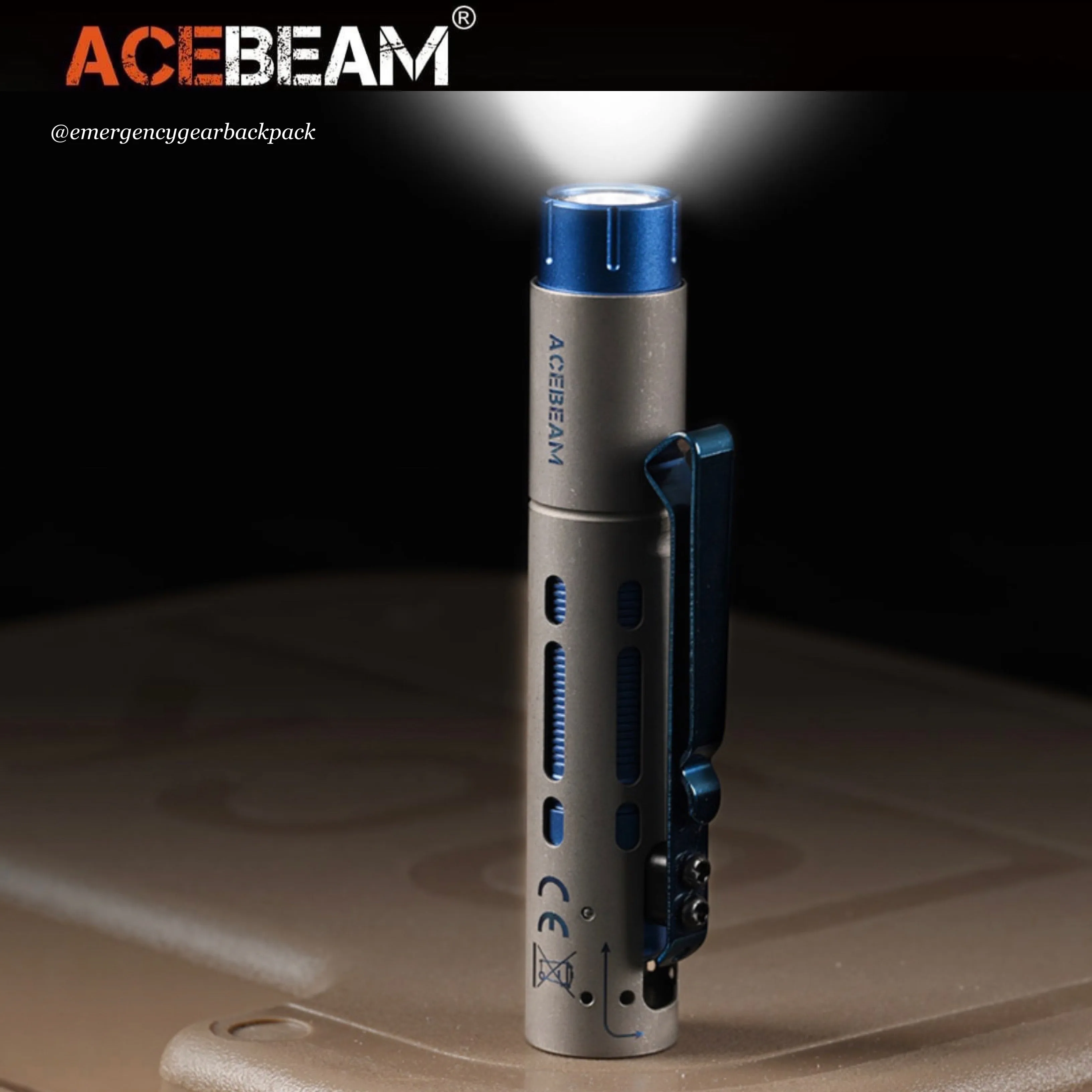 ACEBEAM Rider RX Fidget EDC Flashlight