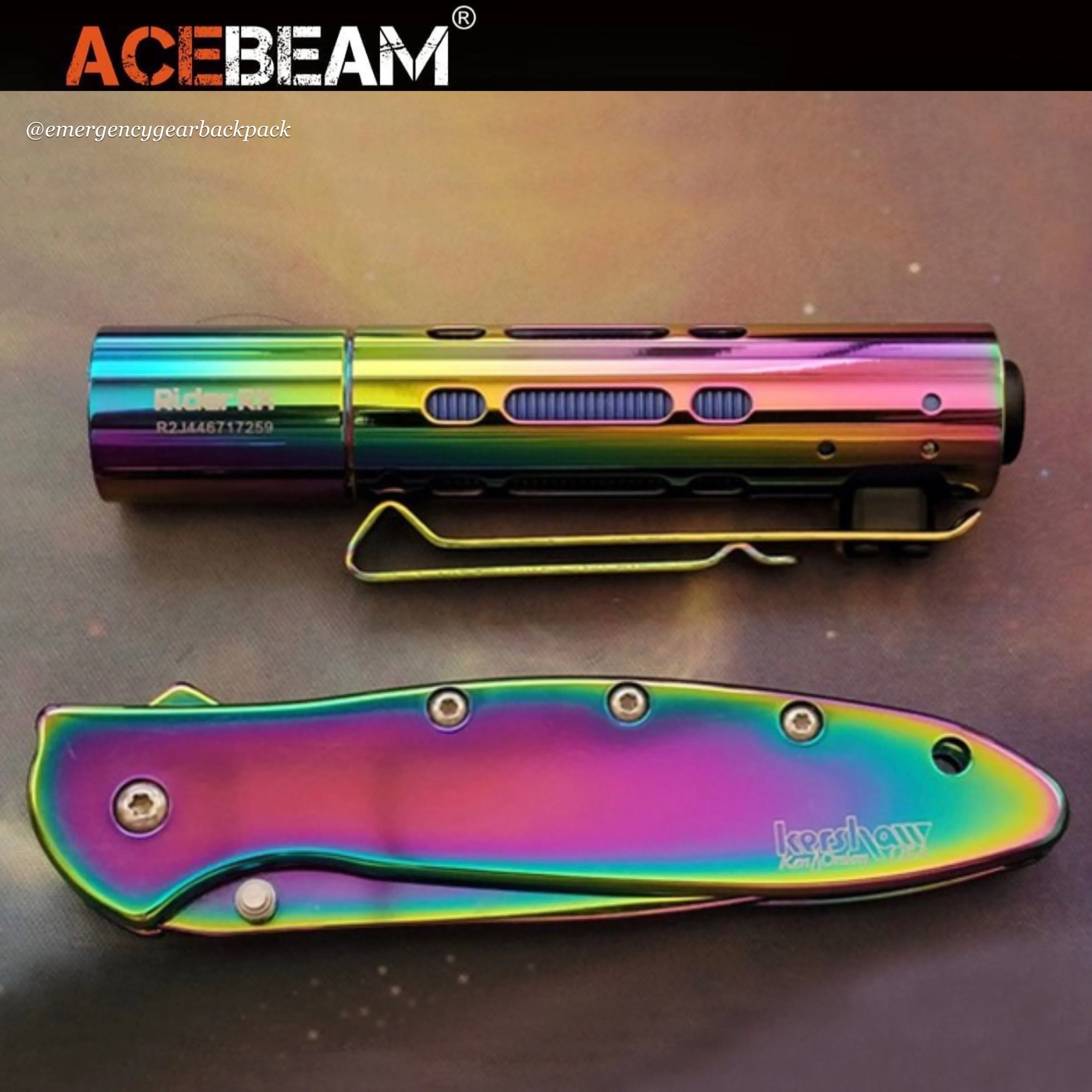 ACEBEAM Rider RX Fidget EDC Flashlight