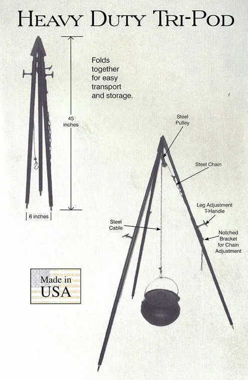 Adjustable Heavy Duty Tripod