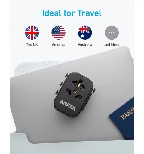 Anker 312 Outlet Extender - Black