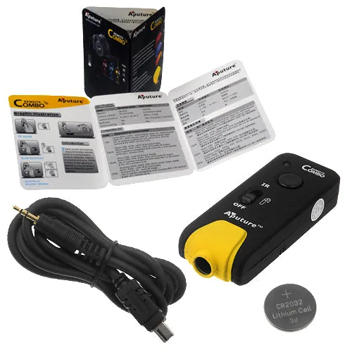 Aputure Remote Combo - Infrared and Cordless Remote Camera Trigger