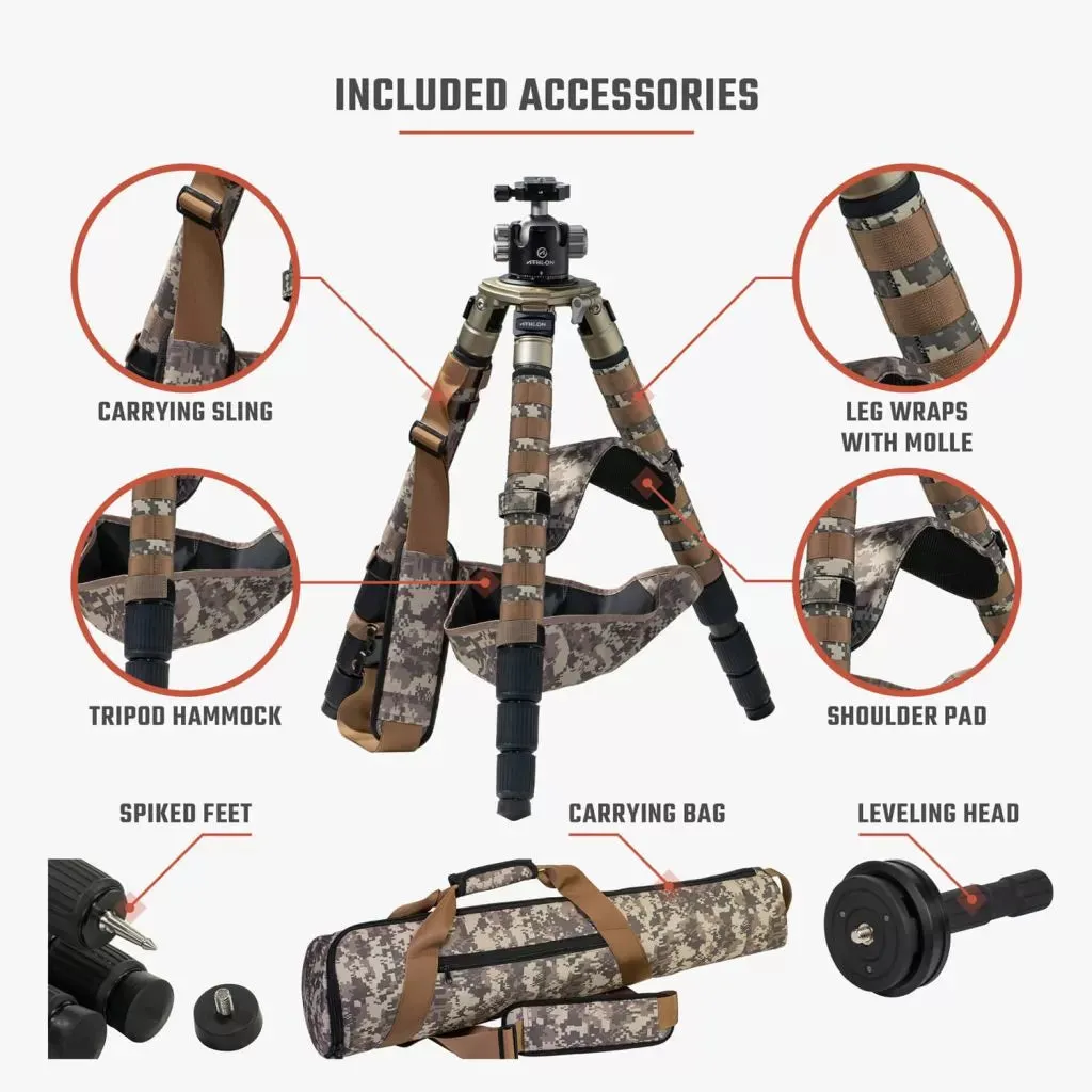 Athlon Midas CF36 Carbon Fiber Tripod