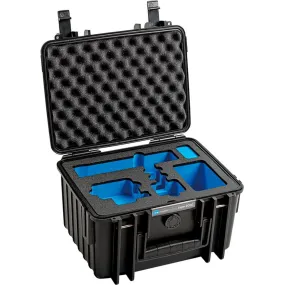 B&W Outdoor Case Type 2000 – Kompatibel med Hero 9/10/11/12, Charge-in-Case - Sort