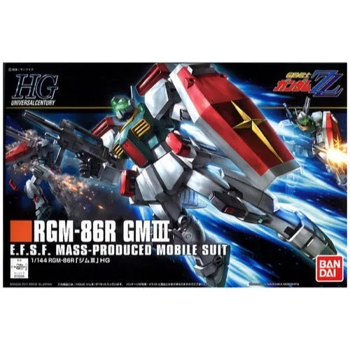 Bandai 5055882 HGUC 1/144 GM III Gundam ZZ