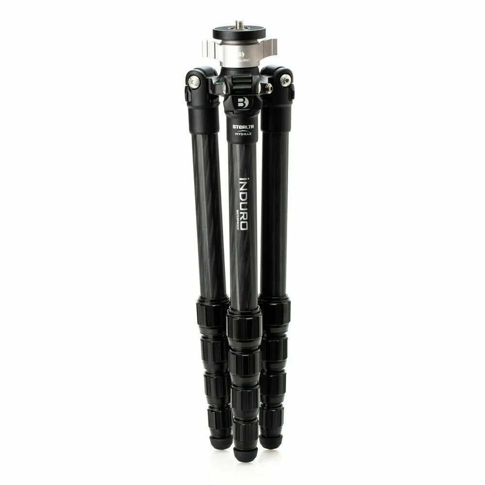 Benro HYDRA2 Induro Hydra2 Carbon Fibre Waterproof Tripod, Twist Lock