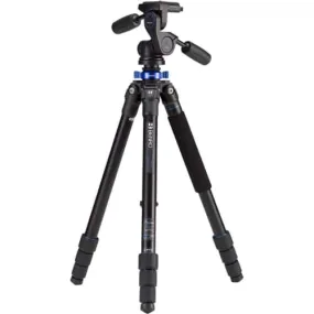 Benro Mach3 Tripod Series 2, Aluminium, 4 Section, Twist Lock, HD2 Head