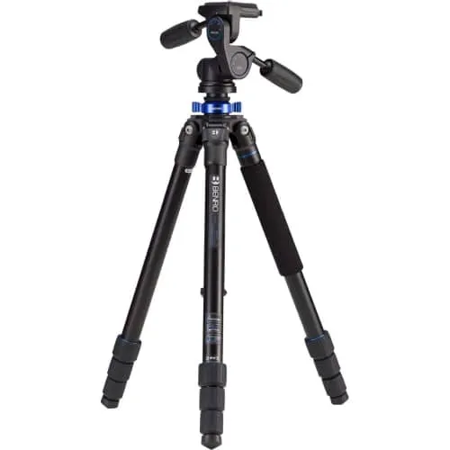 Benro Mach3 Tripod Series 2, Aluminium, 4 Section, Twist Lock, HD2 Head