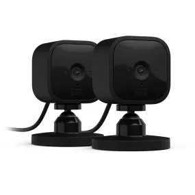 Blink Mini 2 - 2Pack Indoor/Outdoor Plug-In Camera Black*
