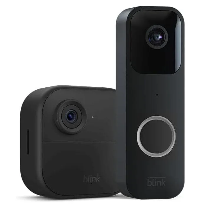 Blink Video Doorbell   1 Outdoor 4 smart security camera (4th Gen) with Sync Module 2  (Refurbished)