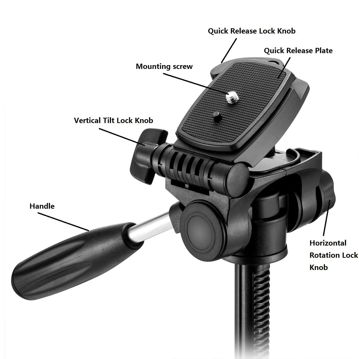 Boutique Portable Tripod Platform Set Micro Single DSLR Camera Camera Travel With High Quality Aluminum