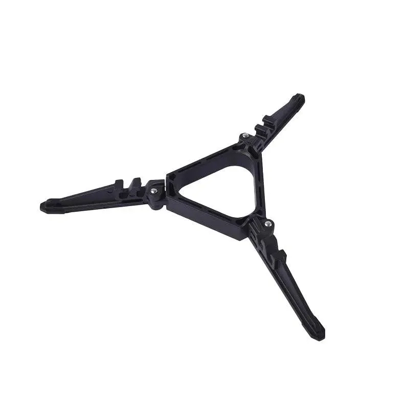 BRS-113 Foldable Flat Gas Tank Bracket Outdoor Stove Gas Tank Holder Canister Tripods Stand Anti Dumping Base Tilting Prevention