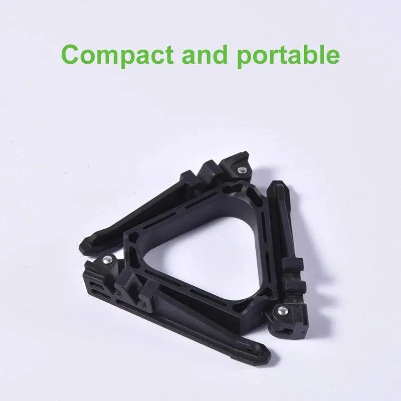 BRS-113 Foldable Flat Gas Tank Bracket Outdoor Stove Gas Tank Holder Canister Tripods Stand Anti Dumping Base Tilting Prevention