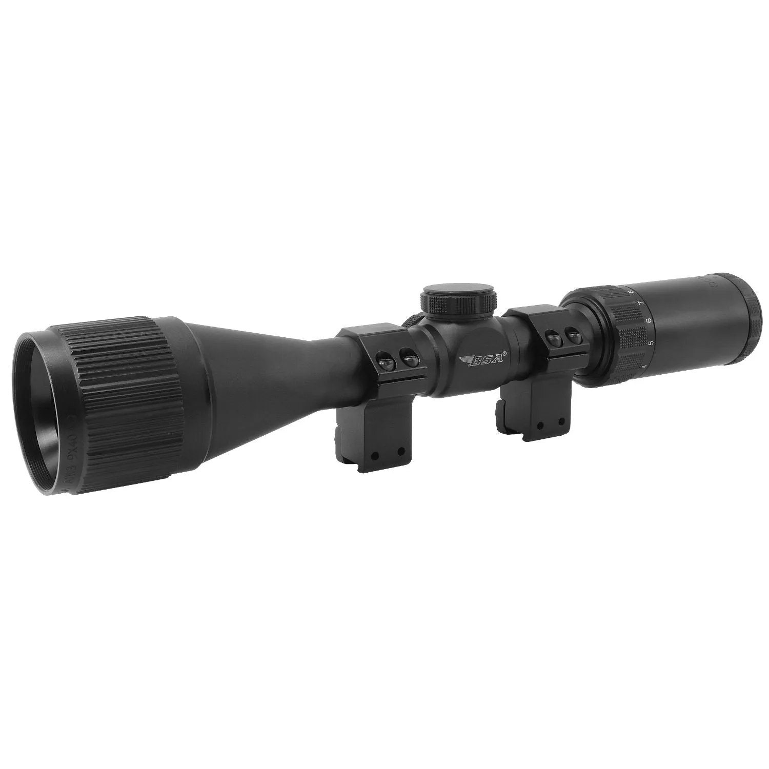 BSA Optics Outlook Air Rifle Scope 3-9x40mm Mil Dot Reticle