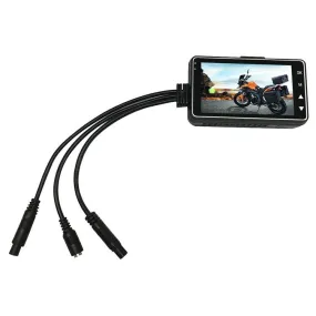 Color: Black, Style: No card - Motorcycle Dash Cam