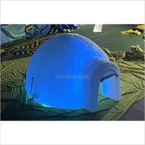 Commercial Inflatable Club With LED Lights Inflatable Igloo Dome Party Tent For Outdoor Advertising Event