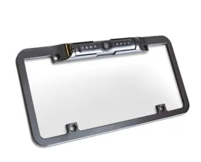 DiabloSport 98202 Back-Up Camera License Plate Mount; For CTS/CTS2; Black;