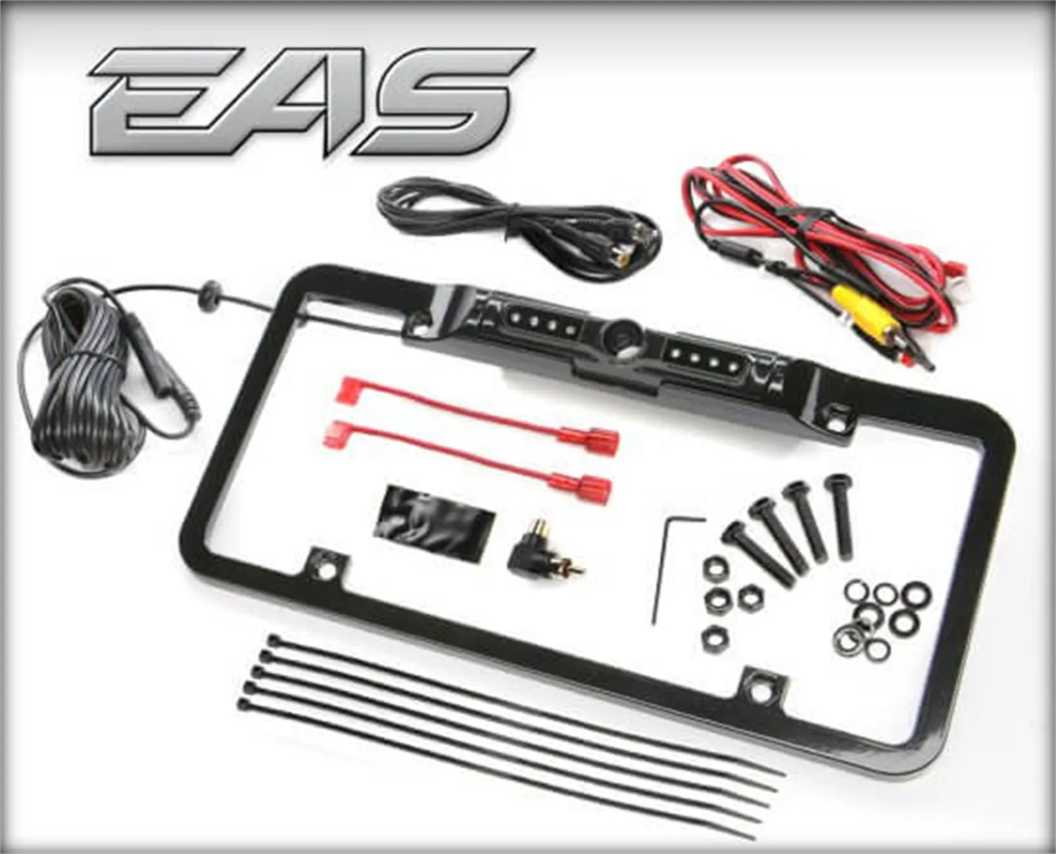 DiabloSport 98202 Back-Up Camera License Plate Mount; For CTS/CTS2; Black;