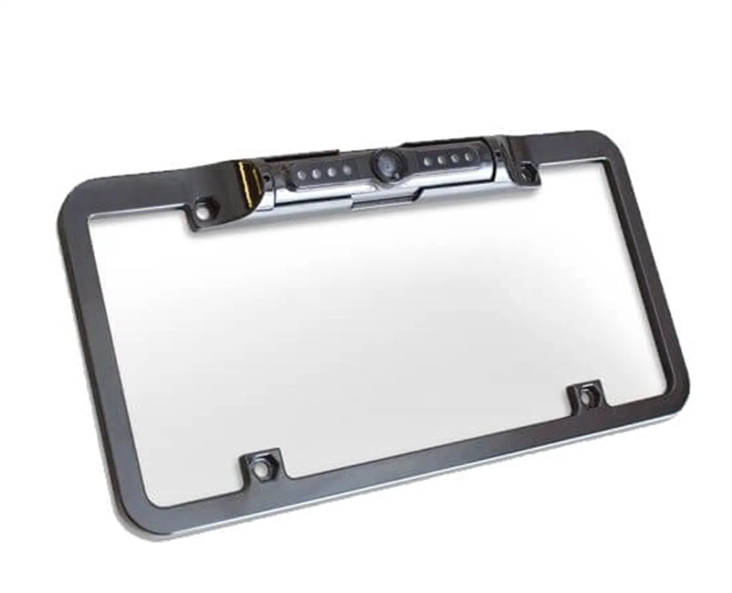 DiabloSport 98202 Back-Up Camera License Plate Mount; For CTS/CTS2; Black;