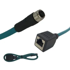 Ethernet cable, M8/RJ45 for Synexens TOF 3D Cameras Accessories CS40 Pro