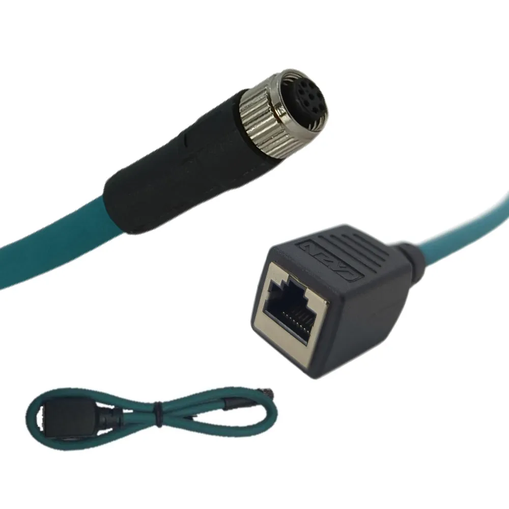 Ethernet cable, M8/RJ45 for Synexens TOF 3D Cameras Accessories CS40 Pro